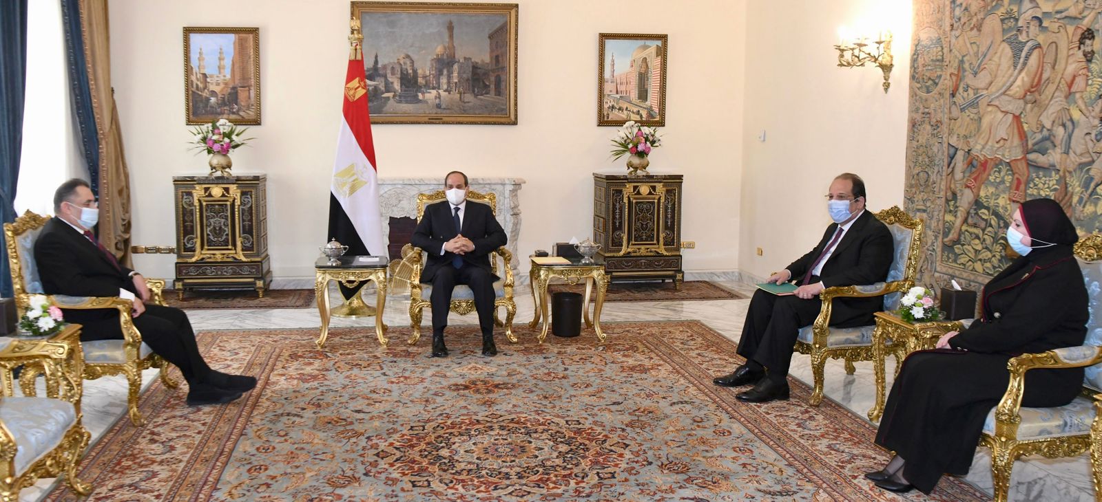 جانب من اللقاء 