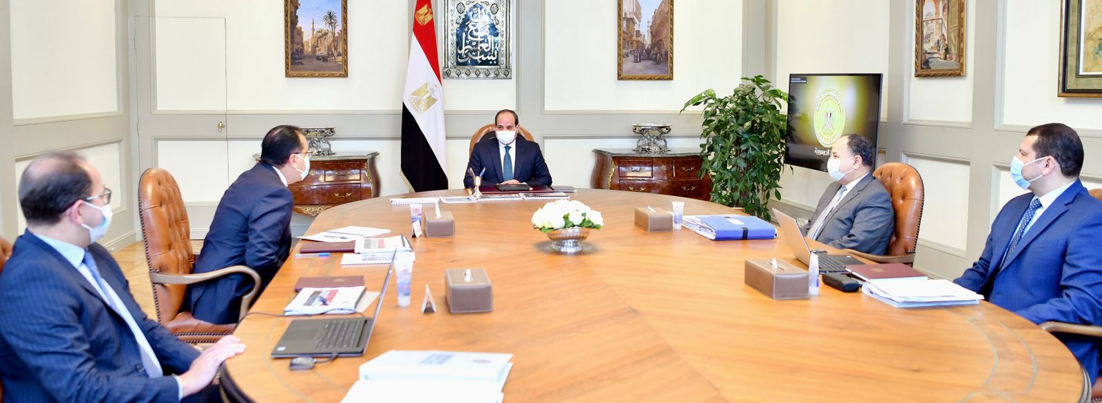 اجتماع السيسي اجتماع السيسي