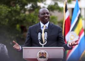 رئيس جمهورية كينيا وليم صاموى روتو