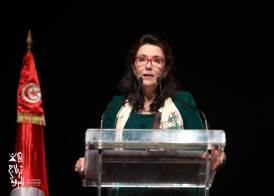 حياة قطاط القرمازي وزيرة الشؤون الثقافية التونسية