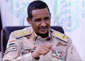 نائب رئيس مجلس السيادة السوداني الفريق أول محمد حمدان دقلو