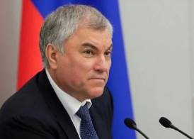 رئيس مجلس الدوما الروسي فياتشيسلاف فولودين