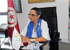 وزير البيئة التونسية ليلي الشيخاوي المهداوي