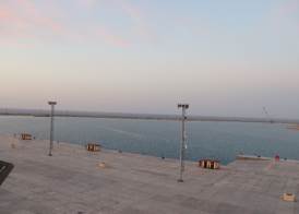 رصيف ميناء الضبعة