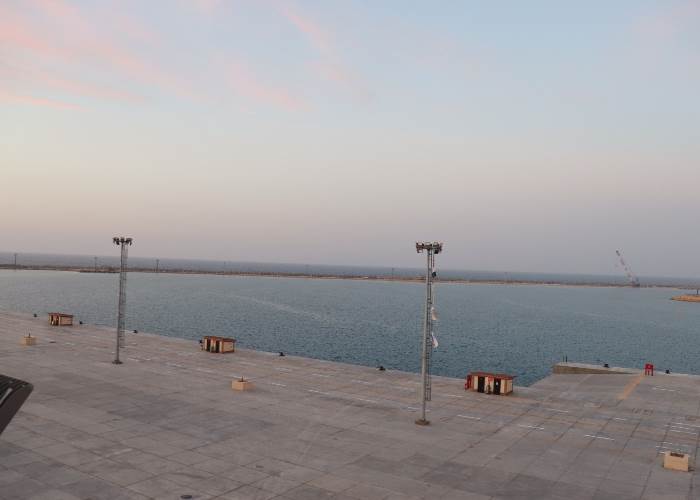 رصيف ميناء الضبعة