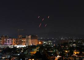 صواريخ تجاه إسرائيل 