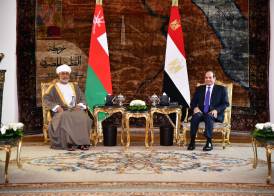 الرئيس السيسي وسلطان عمان