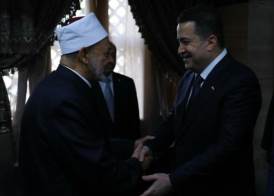 شيخ الأزهر ورئيس وزراء العراق
