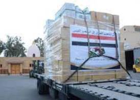 مساعدات مصرية إلى ليبيا 