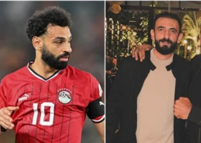 محمد صلاح وشقيق أحمد العوضي 