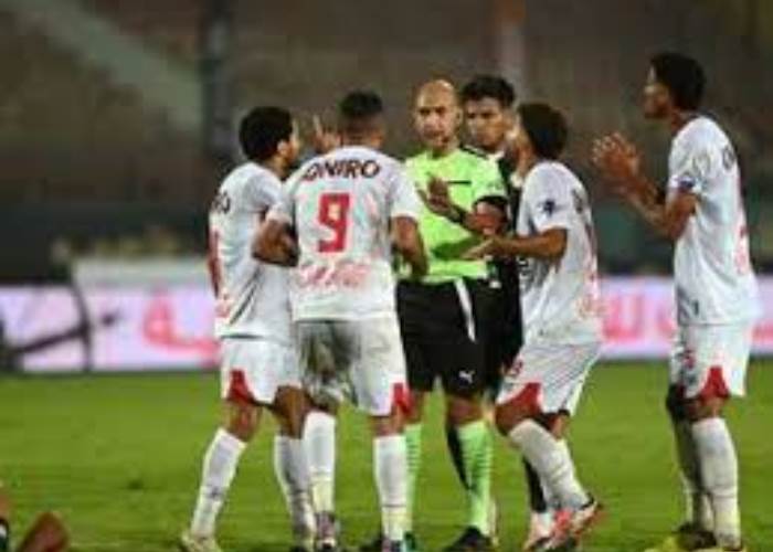 مباراة الزمالك والبنك الأهلي