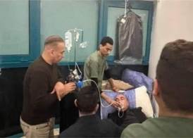 حسام حسن في المستشفى