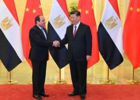 رئيسا مصر والصين