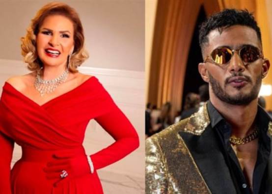 محمد رمضان ويسرا  محمد رمضان ويسرا