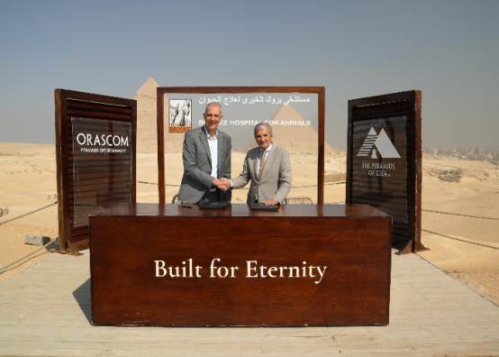 أوراسكوم بيراميدز وجمعية بروك الخيرية 