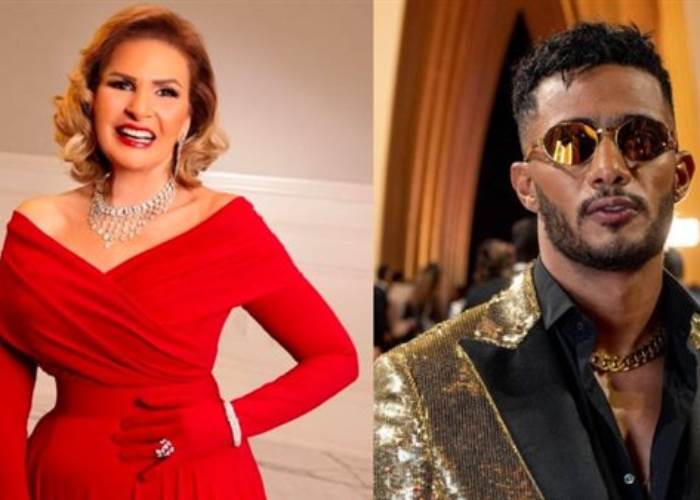محمد رمضان ويسرا  محمد رمضان ويسرا