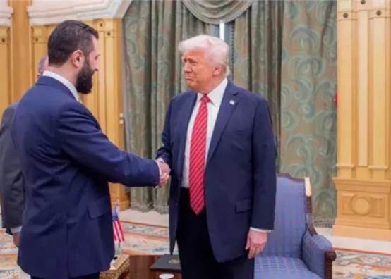 ترامب وأحمد الشرع 