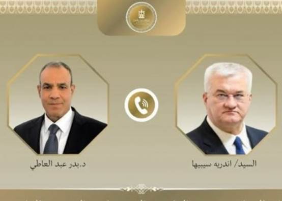 وزير الخارجية ونظيره الأوكراني 