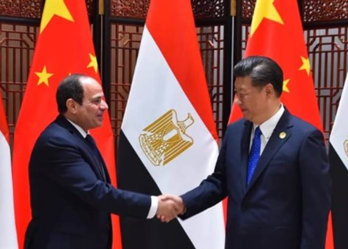 الرئيس الصيني والرئيس السيسي الرئيس الصيني والرئيس السيسي