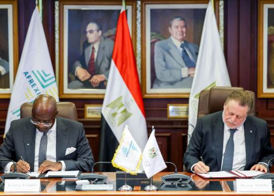 البنك المركزي المصري وبنك التصدير والاستيراد الإفريقي