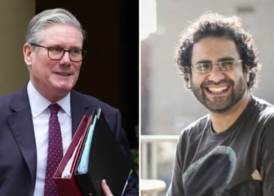 ستارمر وعلاء عبد الفتاح 