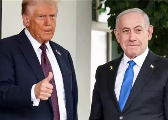 نتنياهو وترامب 