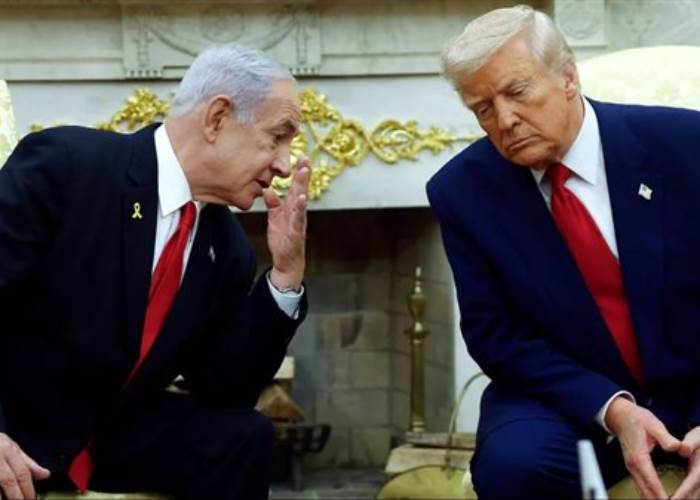 نتنياهو وترامب 