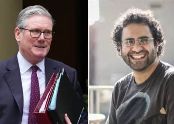 ستارمر وعلاء عبد الفتاح 