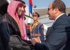 الرئيس السيسي ومحمد بن سلمان 