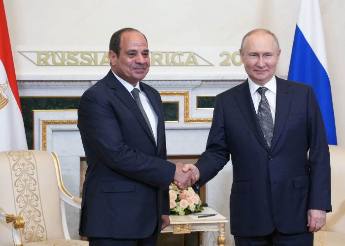 الرئيس السيسي وبوتين الرئيس السيسي وبوتين