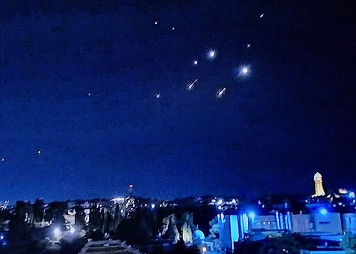 صواريخ إيرانية ضد حيفا صواريخ إيرانية ضد حيفا