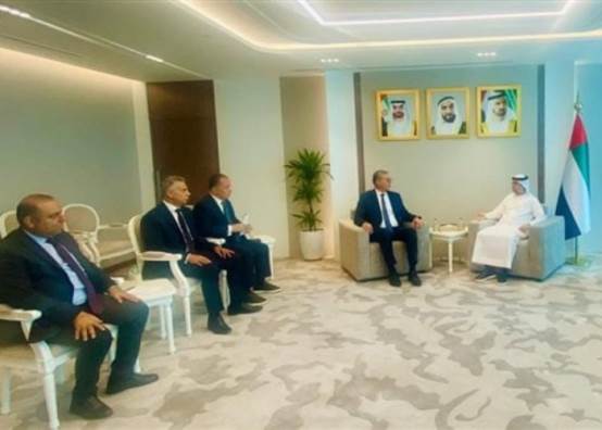 كريم بدوي ووزير الطاقة الإماراتي