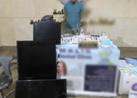 طبيب أسنان مزور