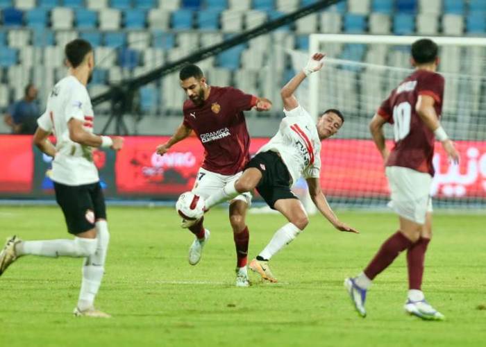 الزمالك وسيراميكا كليوباترا 