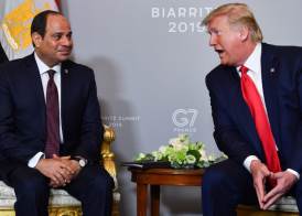 الرئيس السيسي وترامب 