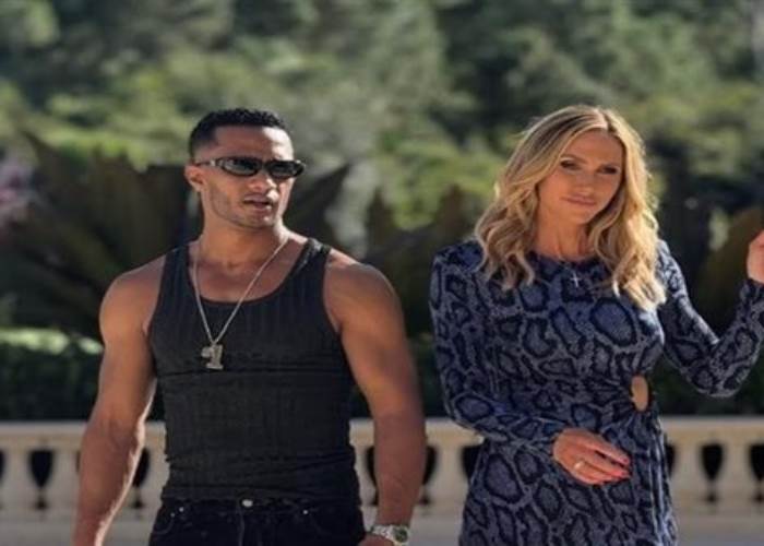 محمد رمضان ولارا ترامب 