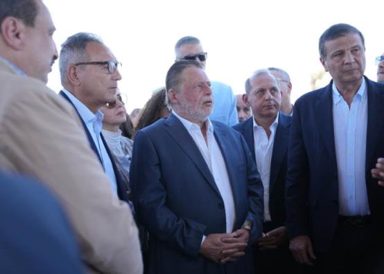 محافظ البنك المركزي ووزير الزراعة 