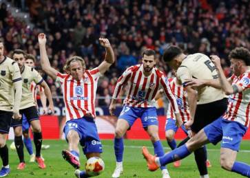 برشلونة وأتلتيكو مدريد 