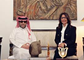 تركي آل الشيخ ووزيرة الثقافة 