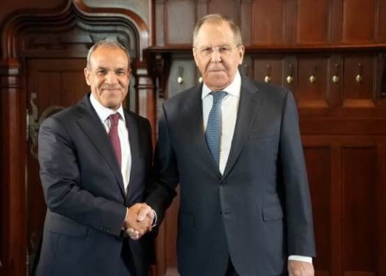 وزيرا خارجية مصر وروسيا 