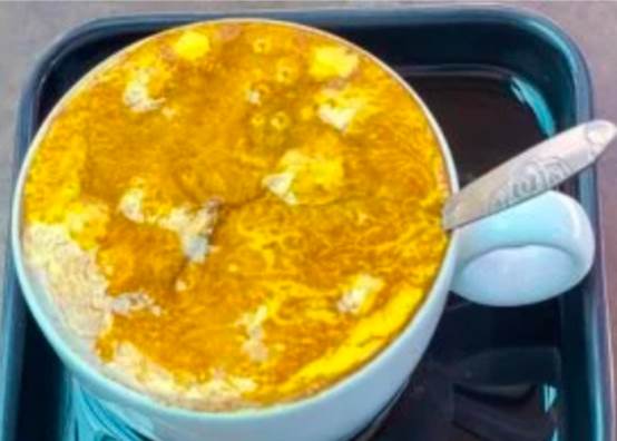 قهوة البيض أغرب التريندات