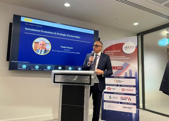 خالد نصير رئيس الجمعية المصرية البريطانية للأعمال